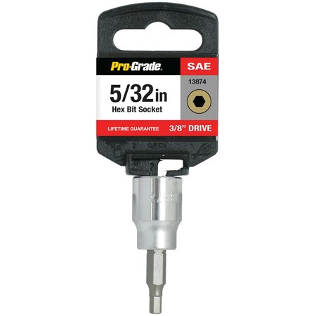 Pro-Grade Tools 3/8" Dr. 5/32" Hex Bit Socket 13874